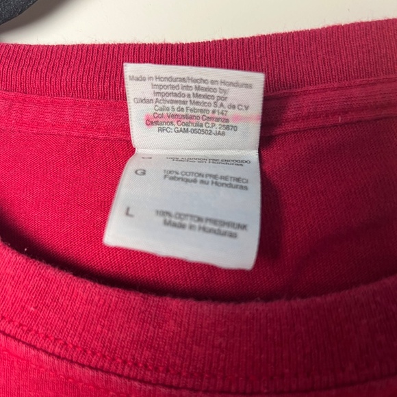 Gildan Heavy Cotton Tony Stewart Nascar Old Spice #14 Racing T-Shirt Large - Picture 5 of 9